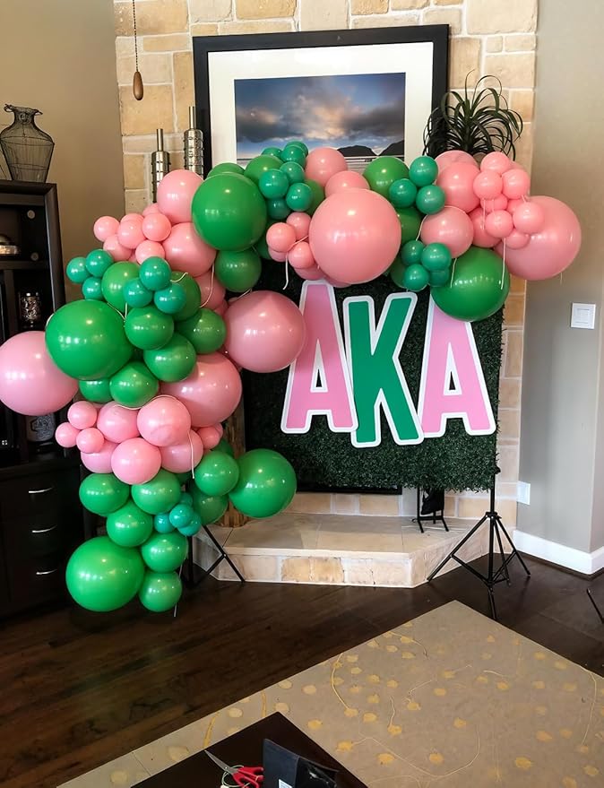 Pink and Green Balloons - Image 7
