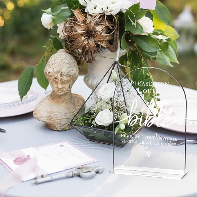 Acrylic Wedding Sign Wedding Signs - Image 3