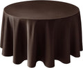 Biscaynebay Textured Fabric Round Tablecloths 90", Parties etc. Machine Washable by Biscaynebay