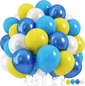Blue and Yellow Balloons Set by HILAVO