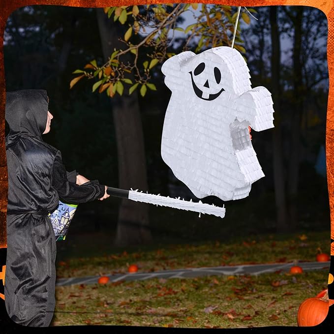 Aoriher Halloween Ghost Piñata Spooky White Ghost Piñata - Image 4