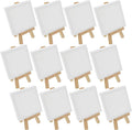 U.S. Art Supply 3" x 3" Stretched Canvas by USArtSupply