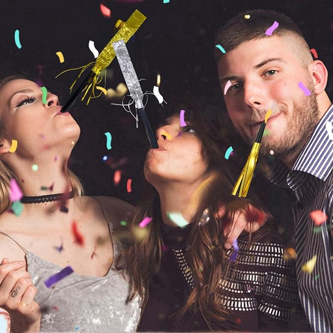 24 Pieces Party Squawkers Christmas Party Blowers Noise Makers - Image 5