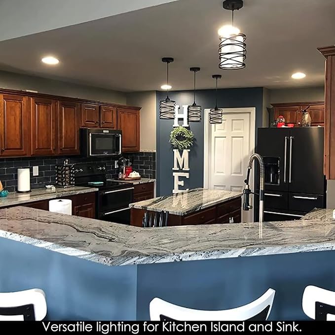 Modern Mini Pendant Light Fixture Kitchen Island Pendant Lighting 6.30''Matte - Image 4