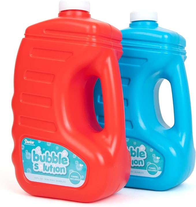 Darice 2 Pack 128oz Bubble Solution Refill by Bubble+Play