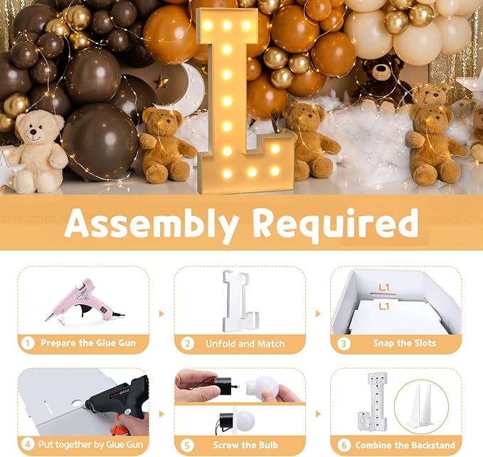 imprsv 4FT Marquee Light Up Letters - Image 3