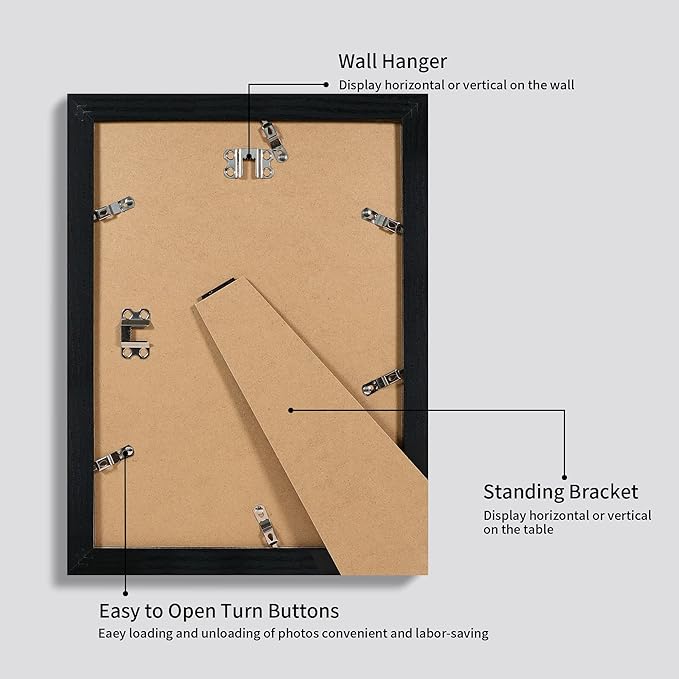 9x12 Picture Frame Set of 4 - Image 6