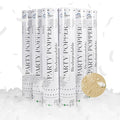 White Confetti Poppers, Rice Paper by Pilvepidu