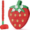 Wernnsai Red Strawberry Piñata For Kids by WERNNSAI