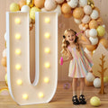 imprsv Marquee Light Up Letters, 4FT Mosaic Letters by Letsmakeitimpressive