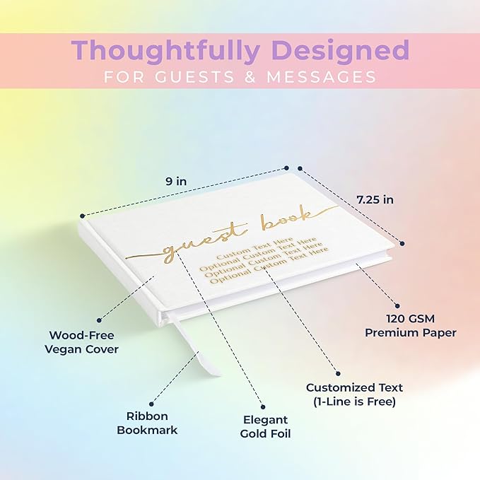 Promot Personalized Guestbook for Party - Image 5