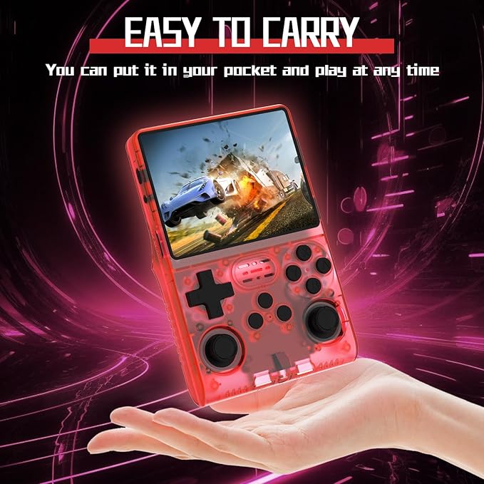FVBADE R40S PRO Handheld Game Console 3.5 inch IPS Screen Mini Retro Console - Image 6