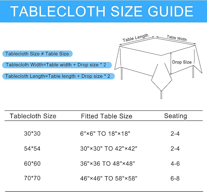 Hiasan Faux Linen Square Tablecloth - Image 3