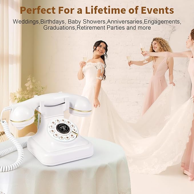Audio Guest Book Wedding Phone, Audio Guest Book Record Customized Audio - Image 3