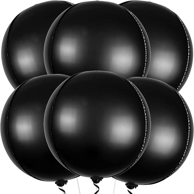 KatchOn, Big Matte Black Foil Balloons by KatchOn