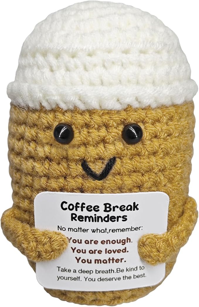 Coffee Lovers Birthday Gifts for Women Men, Emotional Support Gifts, by Unknown