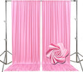 10ft x 10ft Pink Backdrop Curtains by Tisspoms