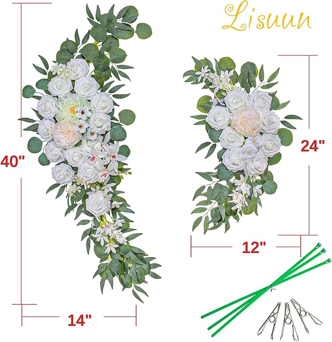 Wedding Arch Flowers, Artificial Flowers - Image 6