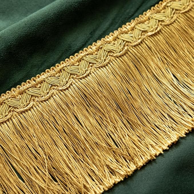 F-CHU Luxury Dark Green Tablecloth Thickset Velvet Tablecloth - Image 5