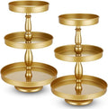 Maxdot 2 Pcs 3 Tier Cupcake Stand Holder, Round Cupcake Stand Serving Tray by Maxdot
