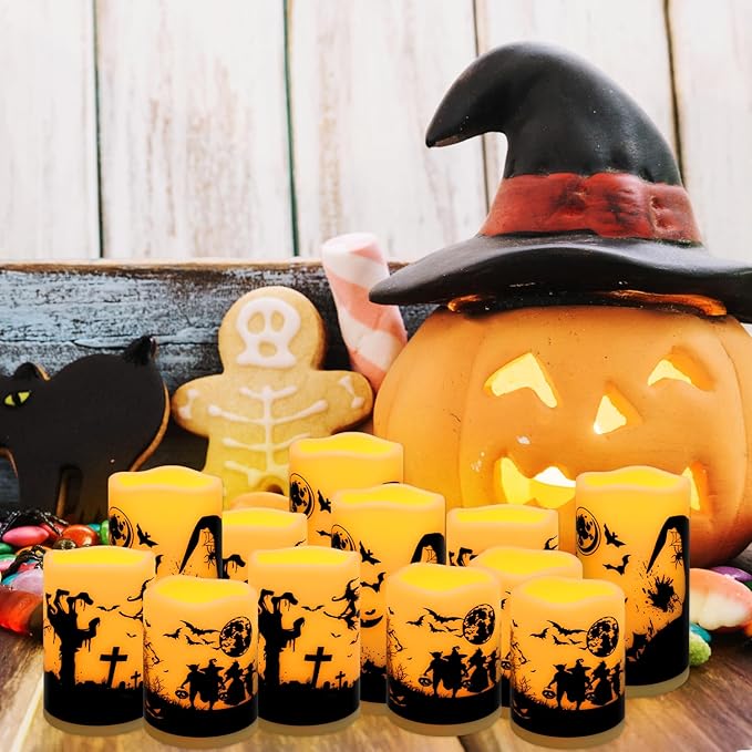 12-Pack Waterproof Flameless LED Candles - Image 8