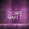 Don't Quit LED Neon Sign for Wall Decor, DO IT Neon Lights Party Decorations by YIKBIKSNeonSign