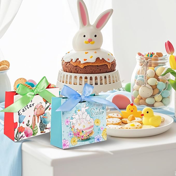 24Pack Small Easter Bags for Goodies, 4.5×3.9×1.8inch Small Easter Treat Bags - Image 9