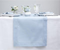 Solino Home Linen Sky Blue Table Runner 156 Inches Long by SolinoHome
