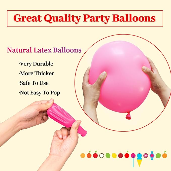 Pink Balloon 110pcs - Image 4