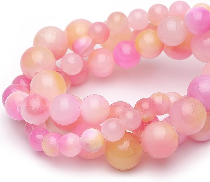 6mm Natural Stone Beads for Jewelry Making by ChicagerGemstoneBeads
