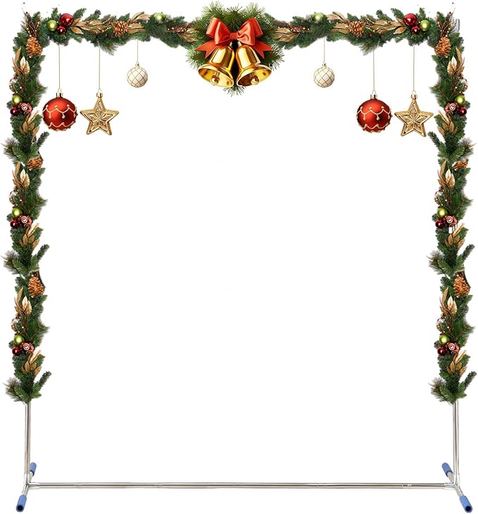 Backdrop Stand Metal 7*4FT Square Arch, Heavy Duty Rustproof Frame - Image 9