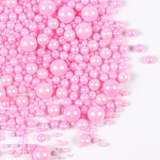 Edible Pearls for Cake Decorating, and Ice Cream Topping, and Baby Shower.120g by Milovin