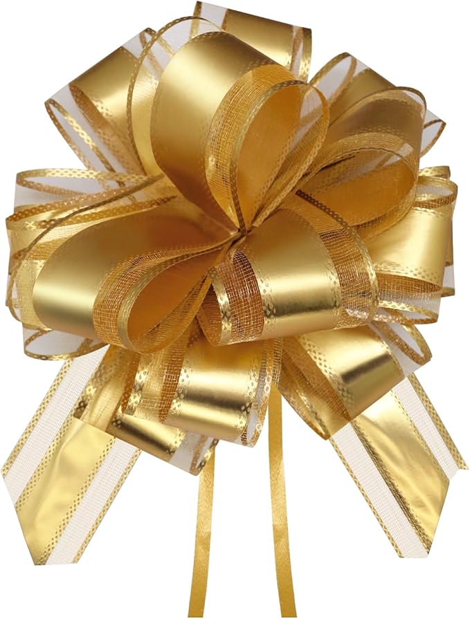 7 Pieces Large Pull Bows, 6 inche, Big Bow by ZhXu+Shuo