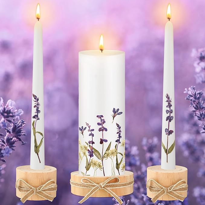 Irenare Unity Candles with Holder by Irenare