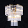 Wellmet 20 inch Crystal Chandelier, Contemporary Modern Bathroom Chandeliers by Wellmet
