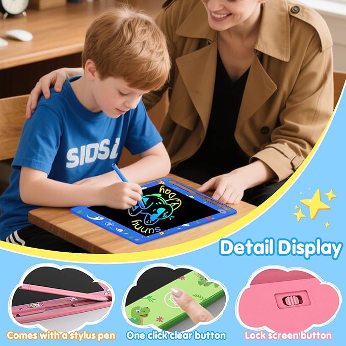 Party Favor 10 Pack LCD Writing Tablet - Image 5