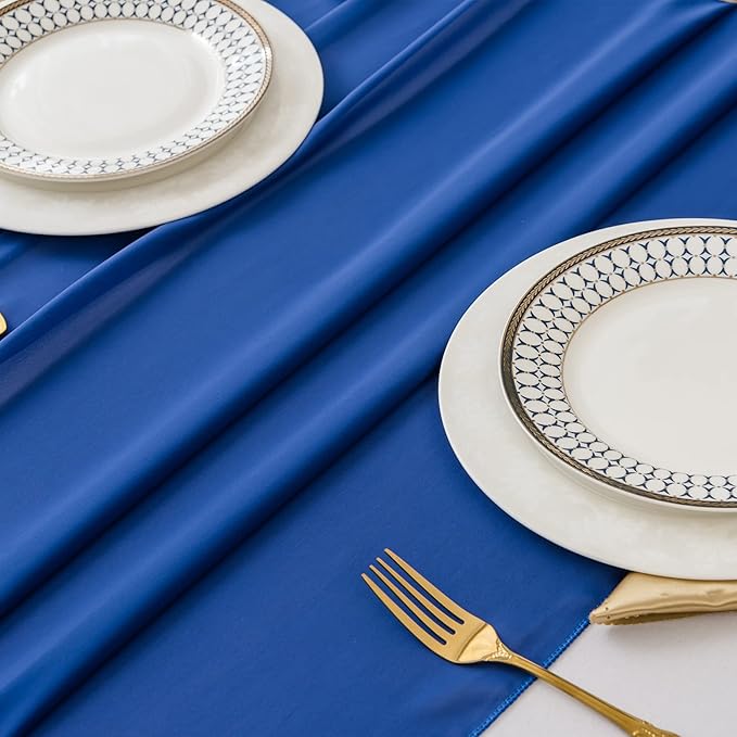 6Pack 9ft Chiffon Table Runner 14x108 Inch Sheer Romantic Table Runner - Image 4