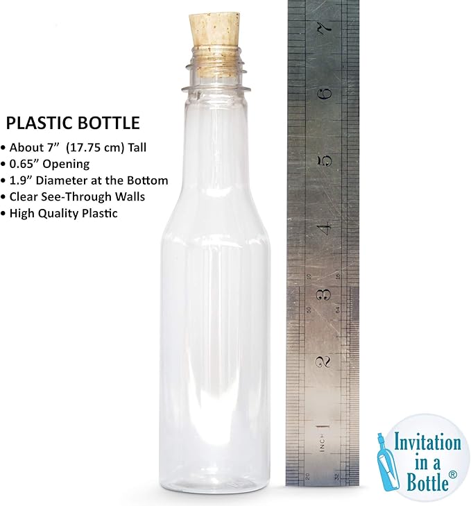 Plastic Bottles & Corks Set - Image 2