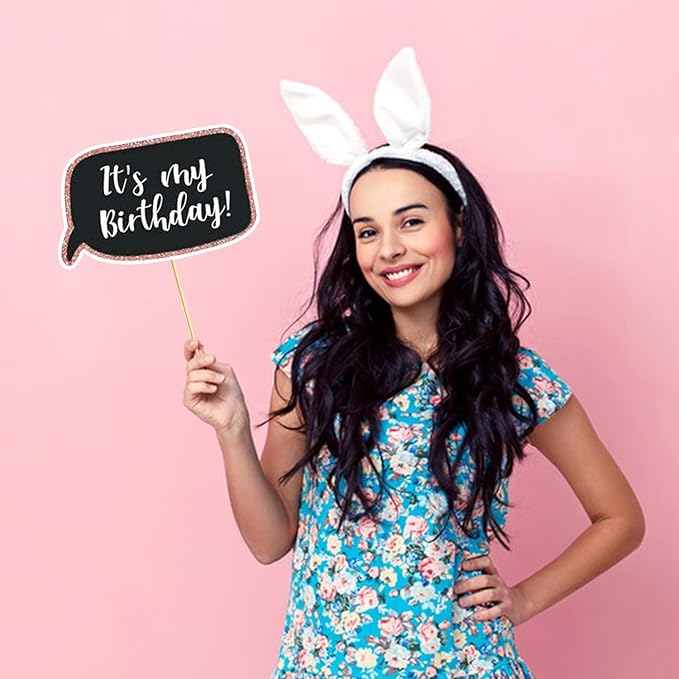 Party Birthday Photo Booth Props - Image 7