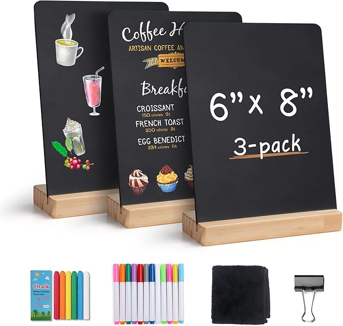 SELEAD Small Chalkboard Words Sign by SELEAD