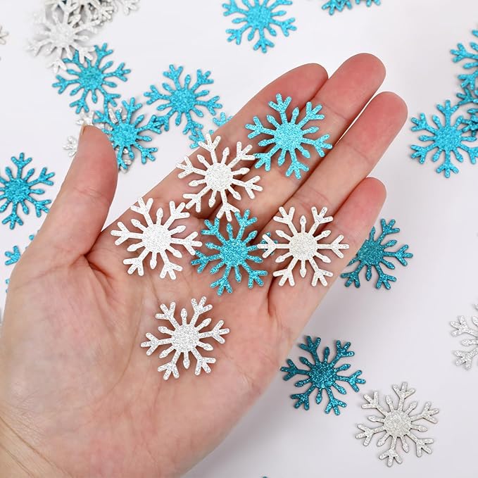 MARFOREVER Christmas Snowflake Glitter Confetti - Image 2