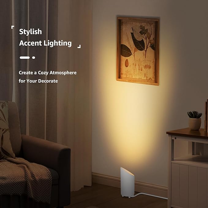 SUNVIE 4 Pack Up Lights Indoor Floor Can Light 5W Uplighting Uplights Indoor - Image 5
