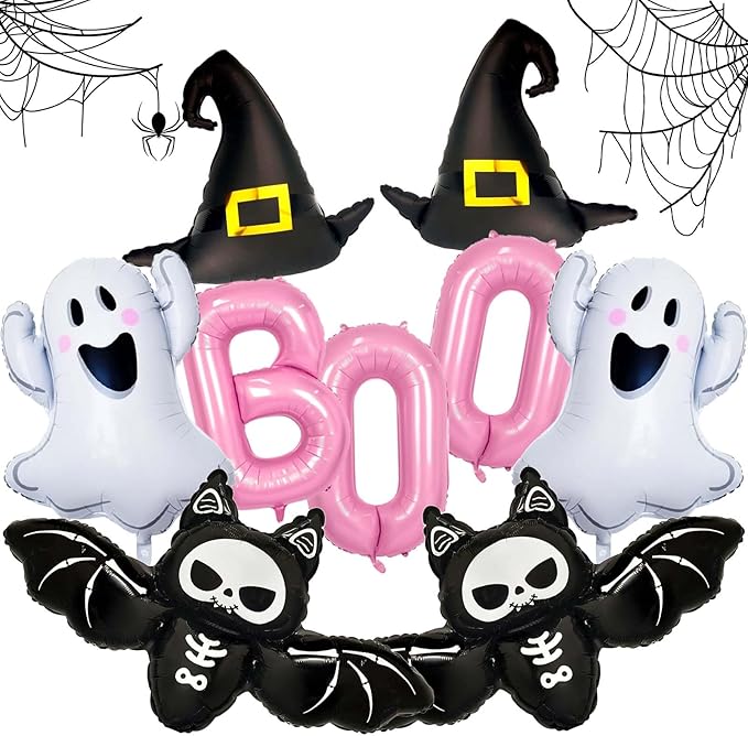 Halloween Balloons Decorations, Wizard's Hat Foil Balloon by Wclliuchi