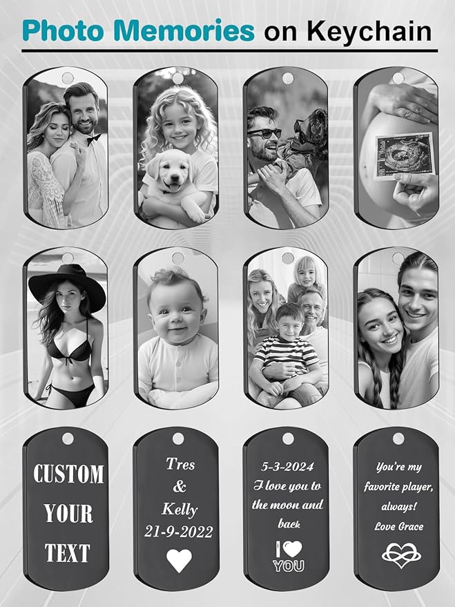Custom Keychain with Picture - Image 5