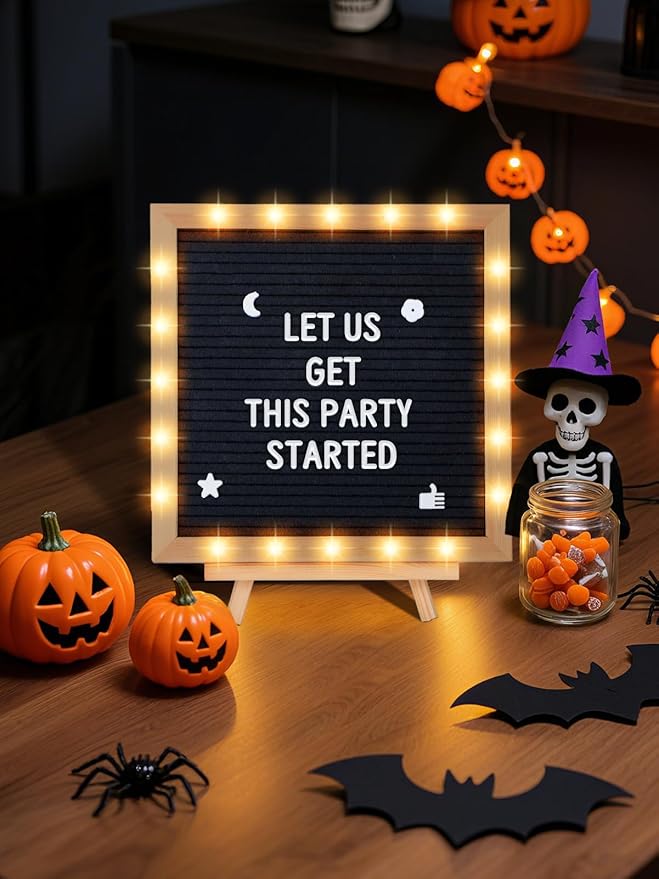 Light up Changeable Felt Letter Board Sign - Image 2