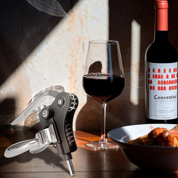 DEMARRE Silver Rabbit Corkscrew Wine Opener, Luxury Wine Bottle Opener - Image 7