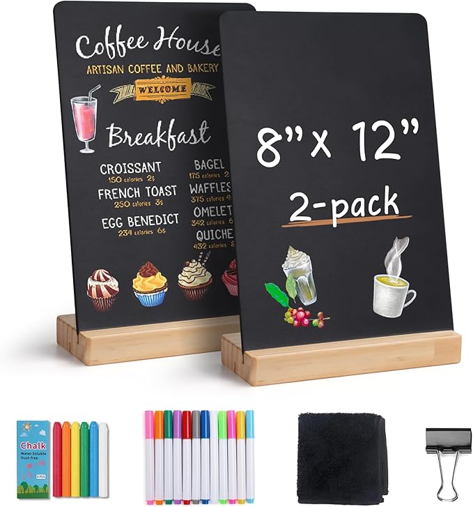 SELEAD Small Chalkboard Words Sign by SELEAD