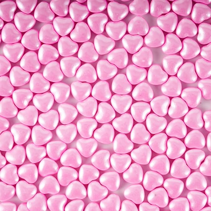 Kasvan Pink Heart Shapes Sprinkles - Image 2