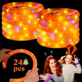 Orange 24 Pack Light Up Party Favors Supplies, Bulk Glow Sticks Bracelet by Unknown