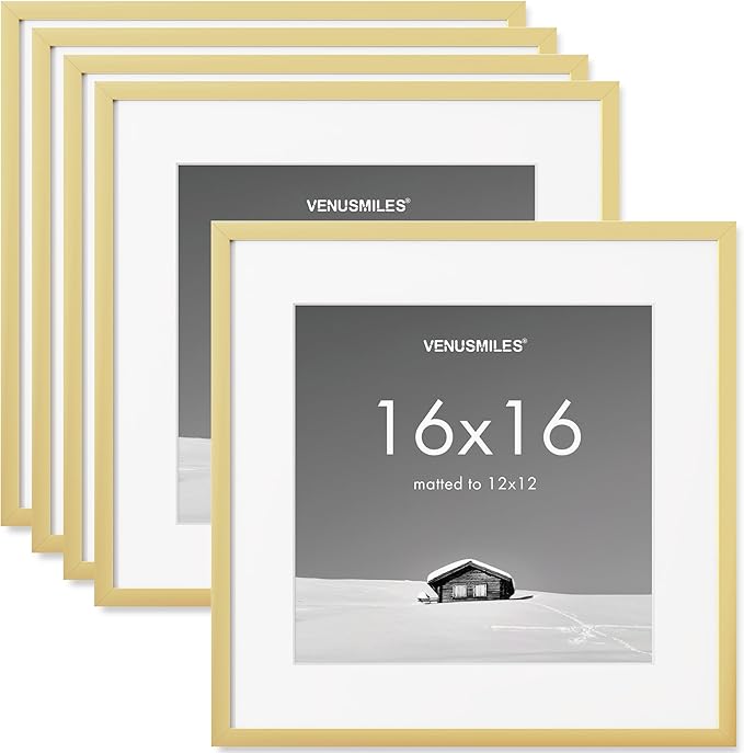 16x16 inch Picture Frame, 16x16 Photo Frames by Venusmiles